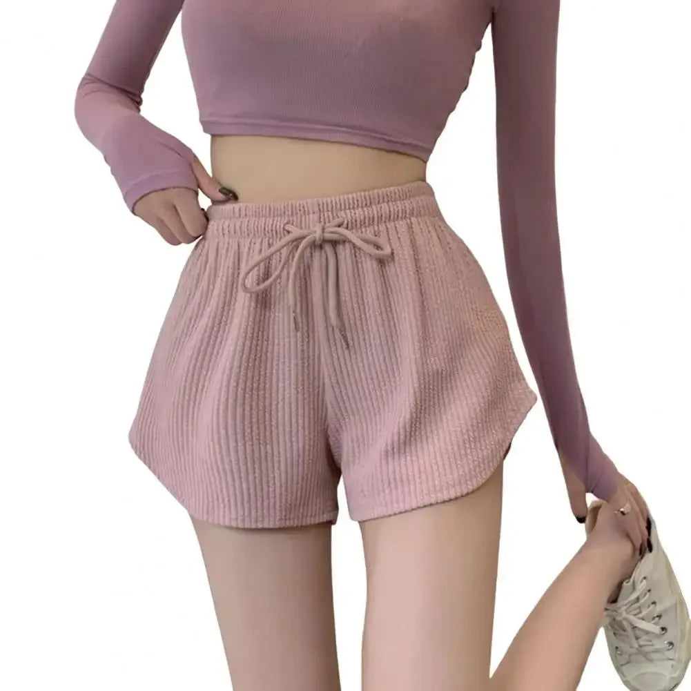 Premium Drawstring Sport Shorts - Wide Leg Running Style