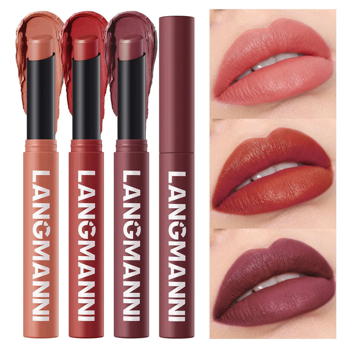 Velvet Matte Lip Gloss - Moisturizing Waterproof Color