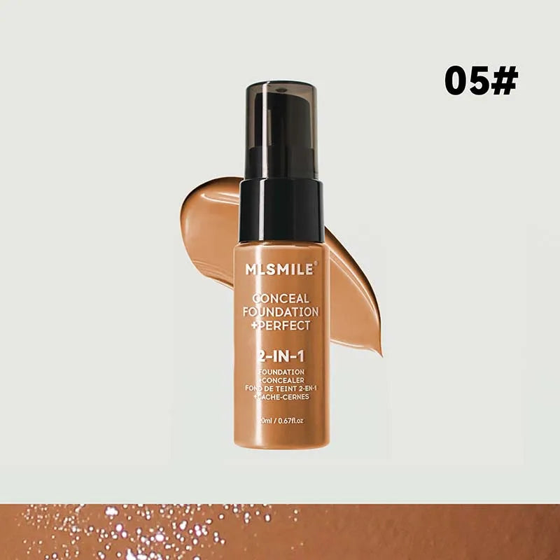 Liquid Foundation - Waterproof Full-Coverage Concealer