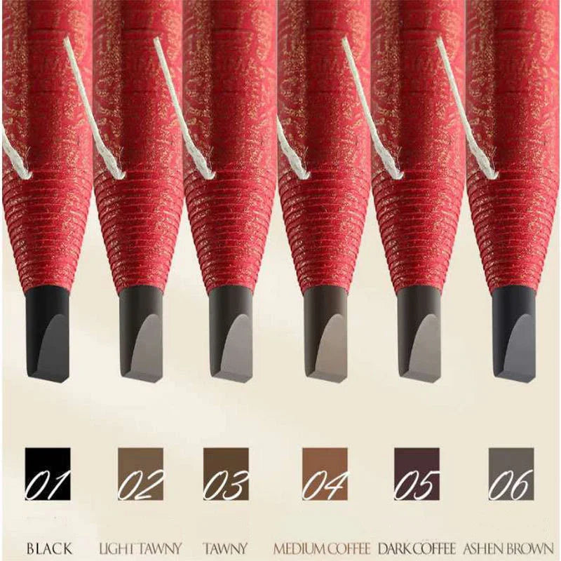 Waterproof Eyebrow Pencil - Long-Lasting Natural Brow Definition
