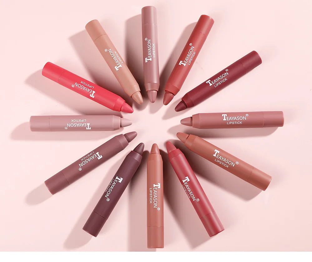 Velvet Matte Lipstick - Long-Lasting Waterproof Color