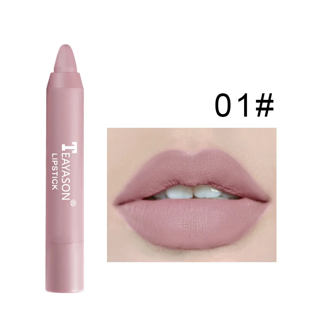 Velvet Matte Lipstick - Long-Lasting Waterproof Color