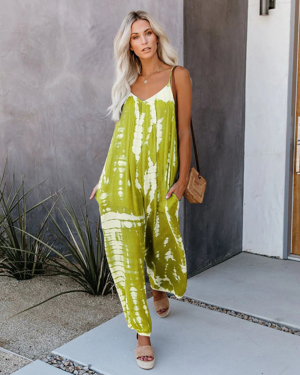 Wide-Leg Jumpsuit - Office & Occasion Wear