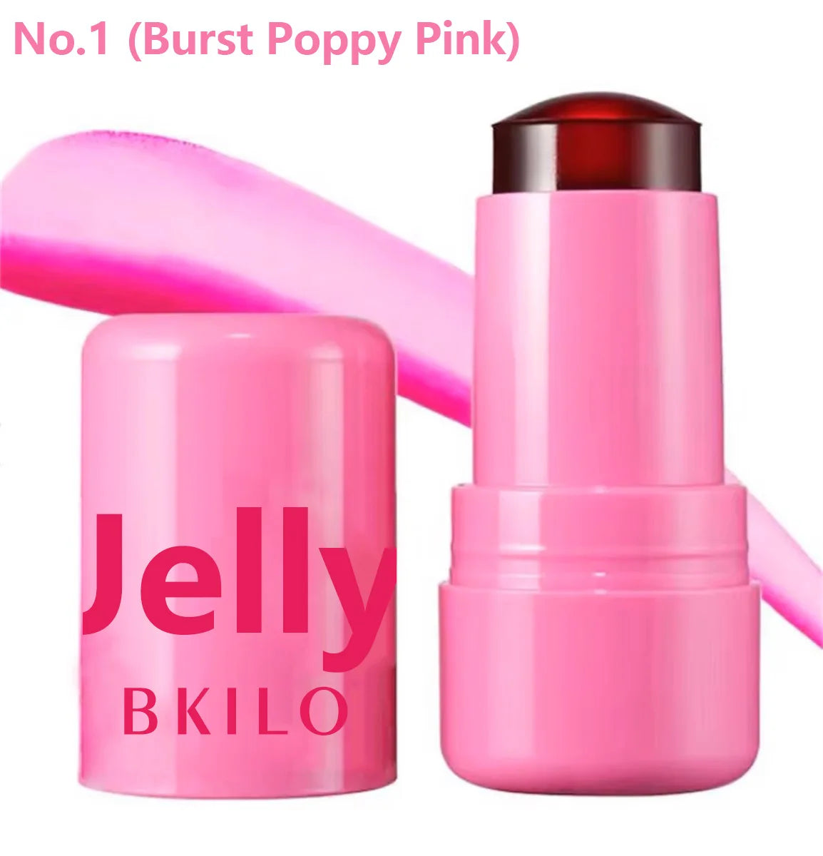 3-in-1 Jelly Blush Stick - Lips, Cheeks & Eyes Multi-Use Color