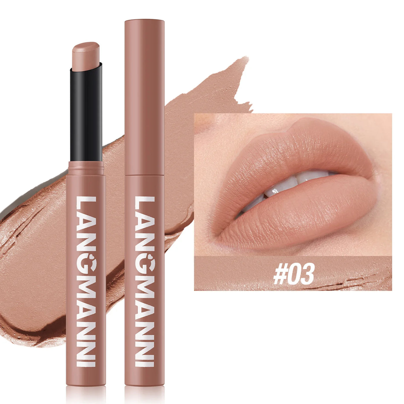 Velvet Matte Lip Gloss - Moisturizing Waterproof Color