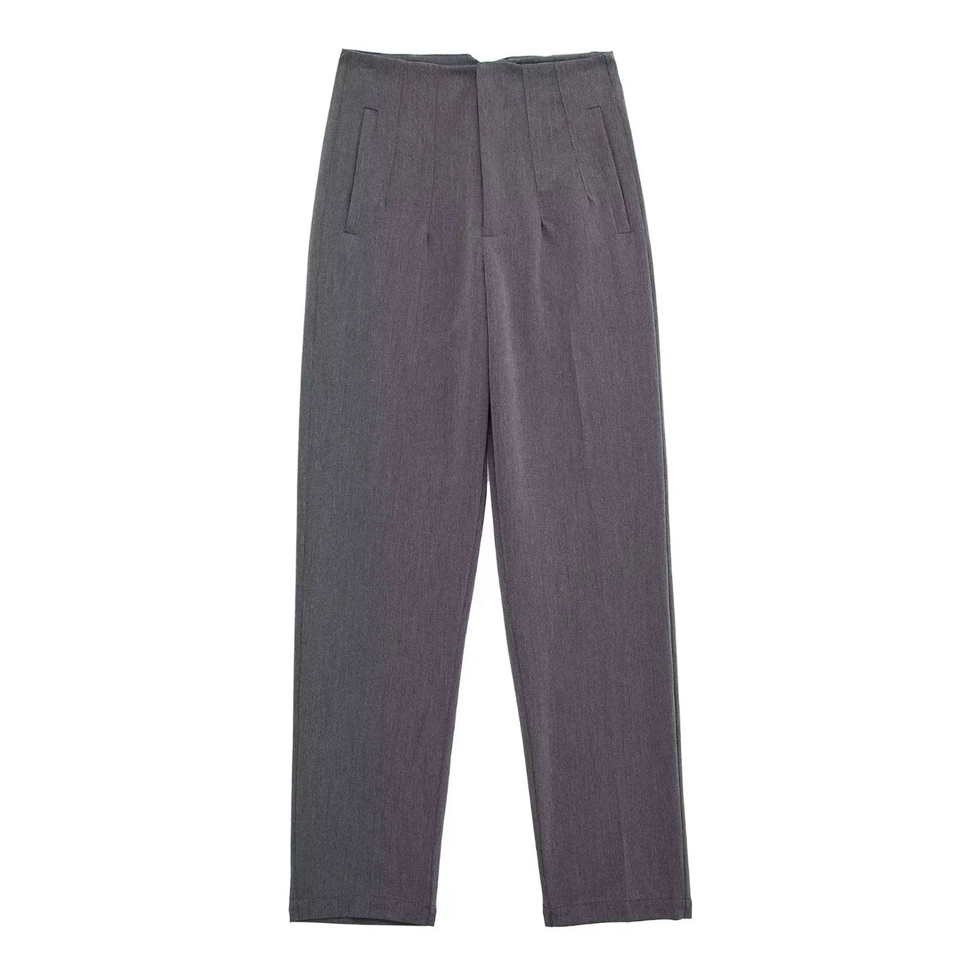 Slim High-Waist Pencil Pants - Chic Office Trousers