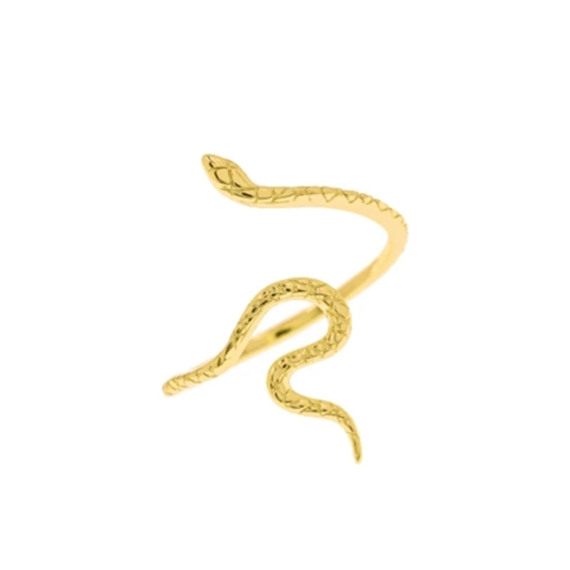 Premium Snake Adjustable Ring - 925 Sterling Silver