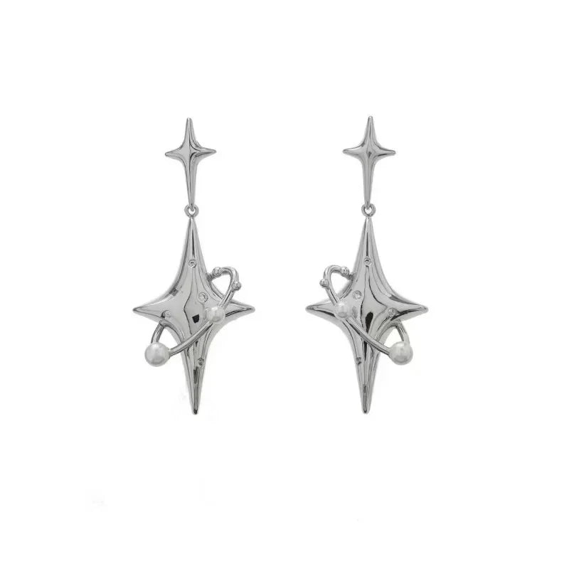 Crystal Drop Earrings - Statement Jewelry