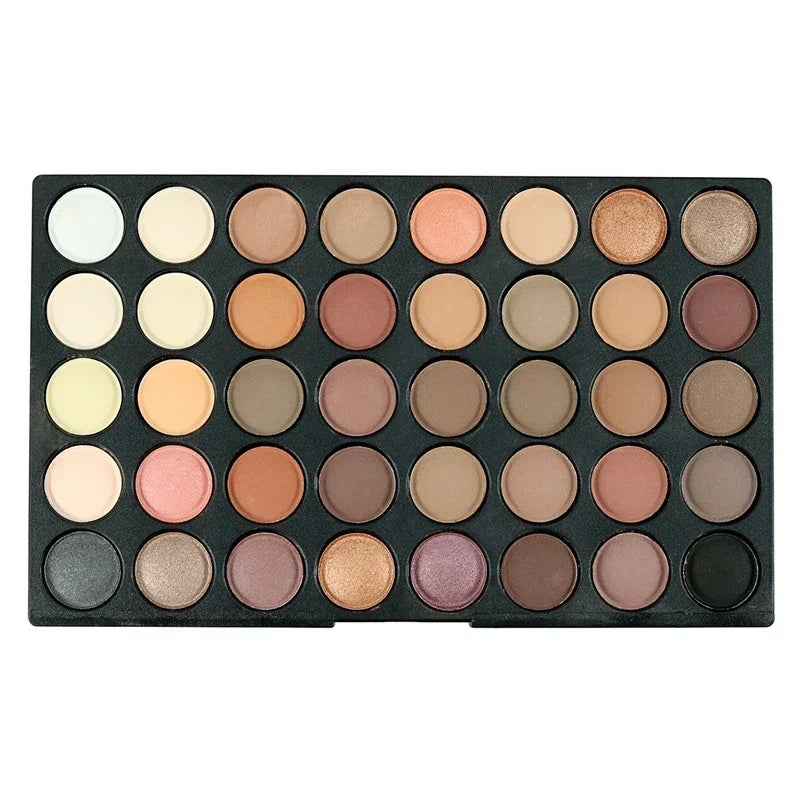 120-Color Eyeshadow Palette - Matte & Shimmer Pigment Collection