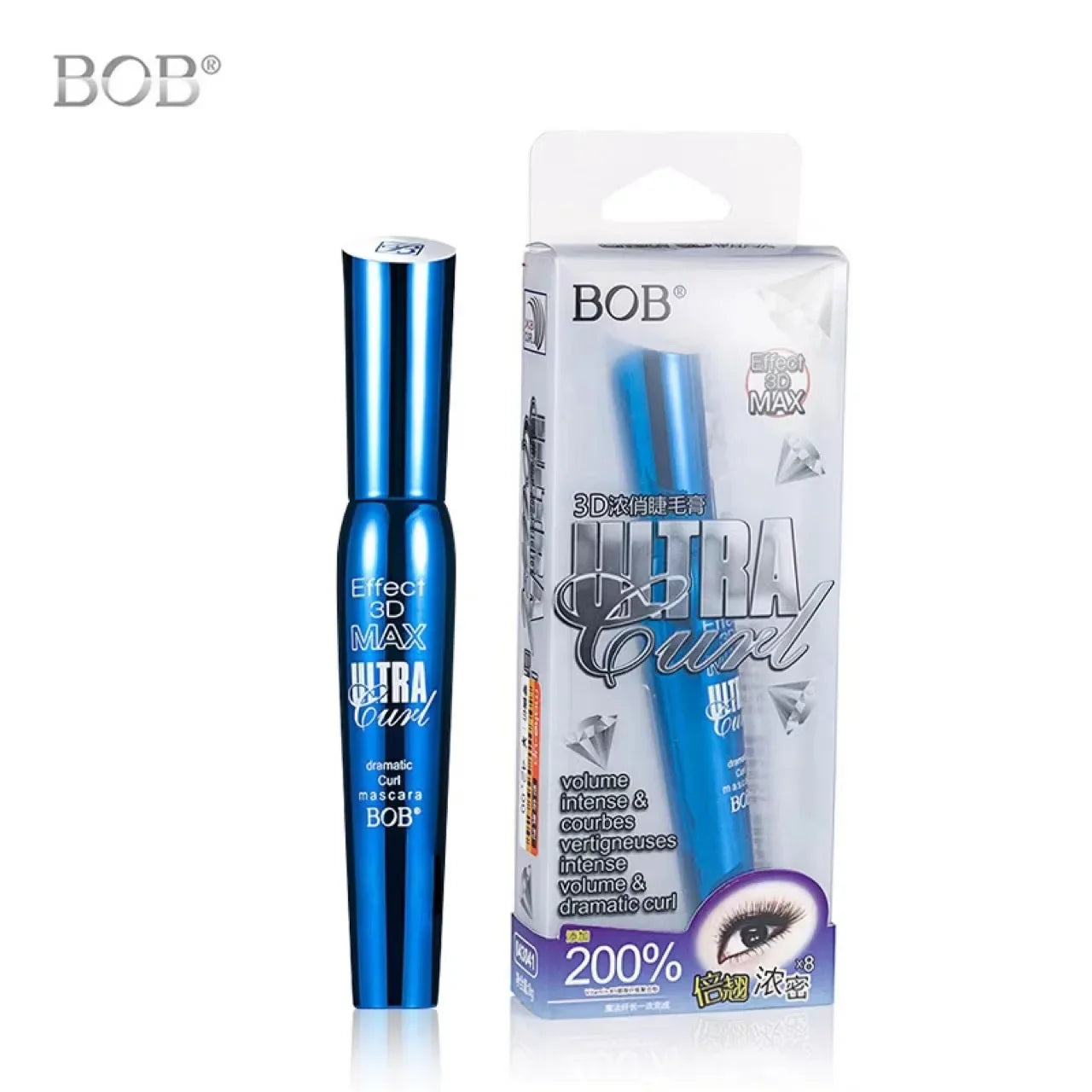3D Lengthening Mascara - Waterproof Volume & Curl