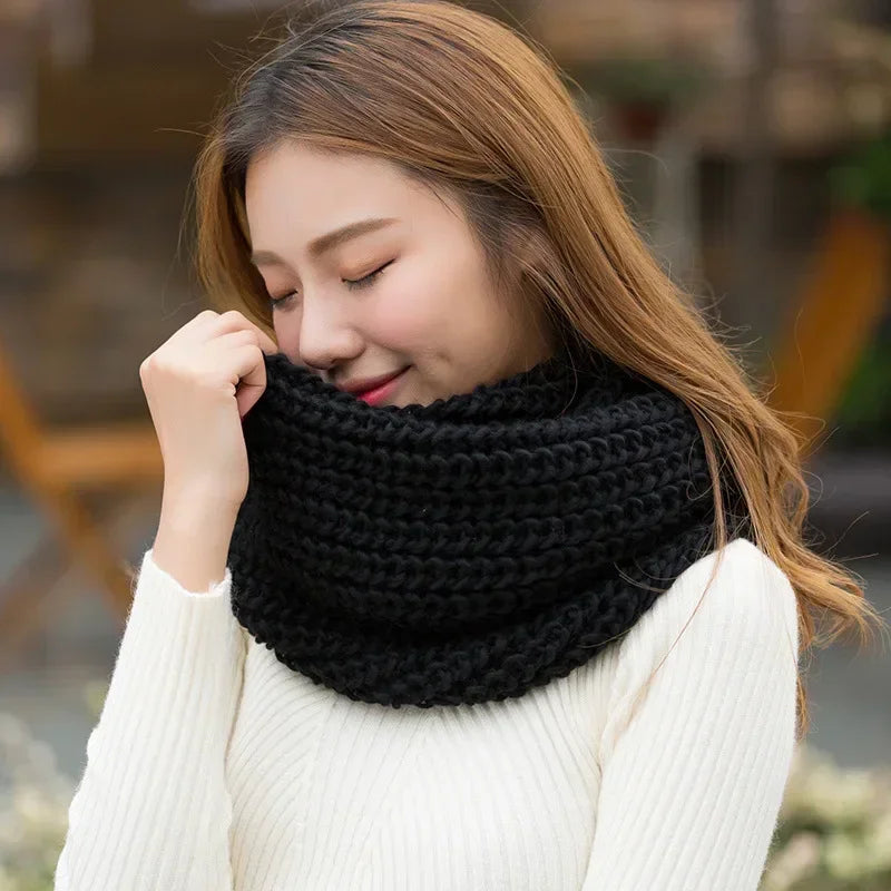 Premium Knitted Winter Scarf - Soft Warm Statement Wrap