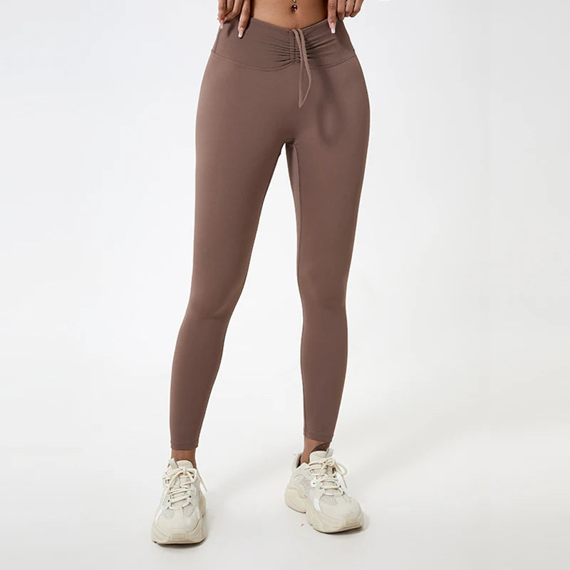 High-Waisted Stretch Yoga Leggings