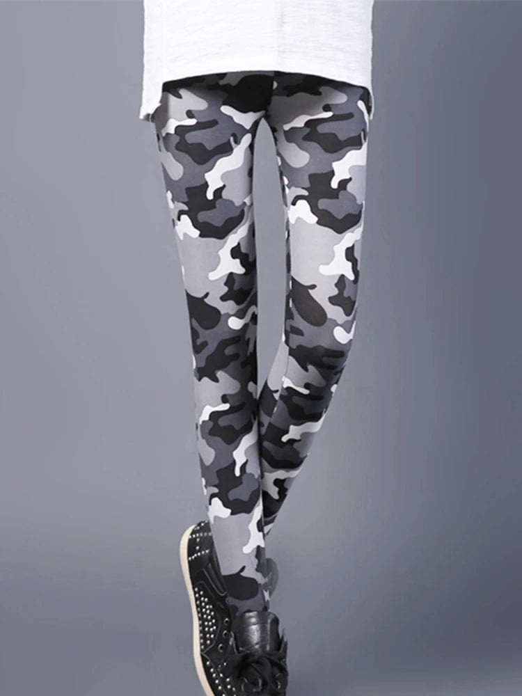Printed Fashion Leggings - Stretch Everyday Comfort Fit