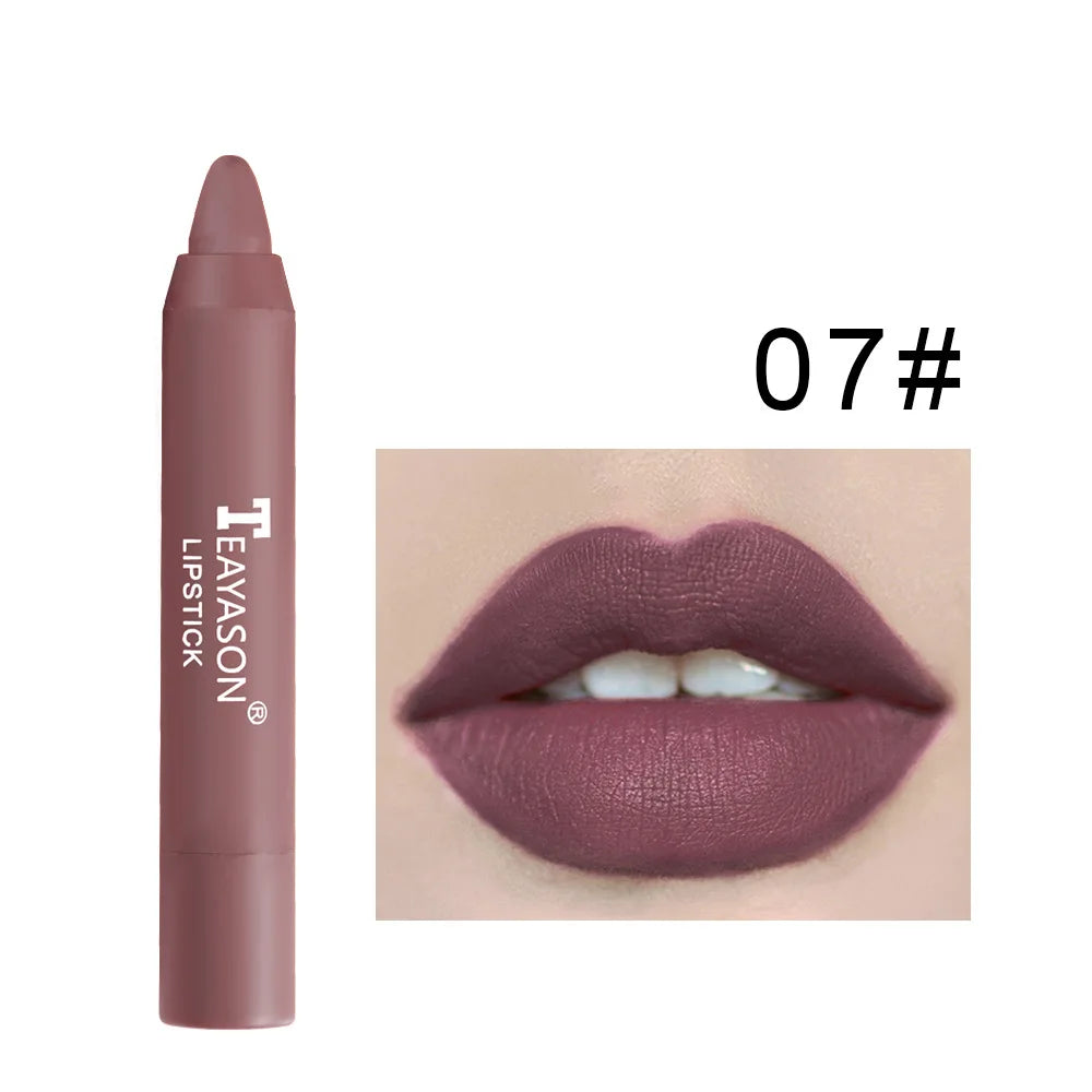 Velvet Matte Lipstick - Long-Lasting Waterproof Color