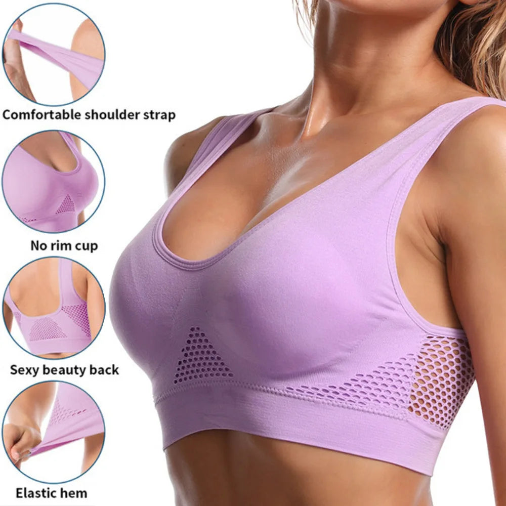 Supportive Breathable Sports Bra