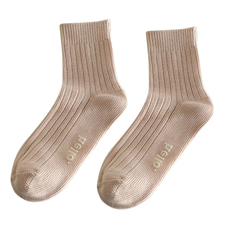 Fresh Color Everyday Socks - Soft Breathable Casual Pair