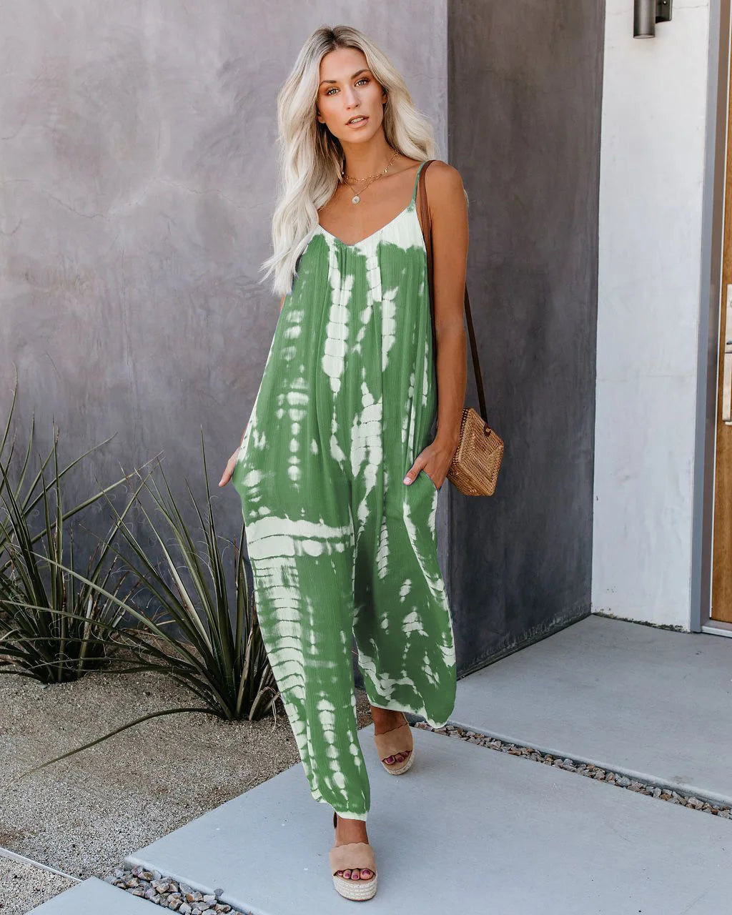 Wide-Leg Jumpsuit - Office & Occasion Wear