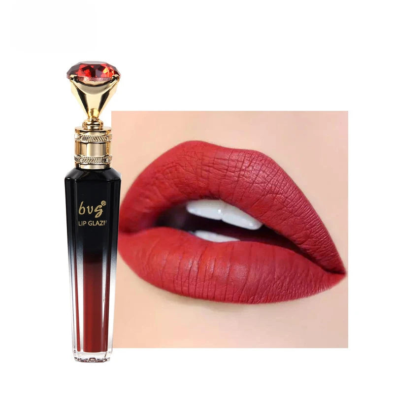 Velvet Matte Lip Gloss - Moisturizing Waterproof Color