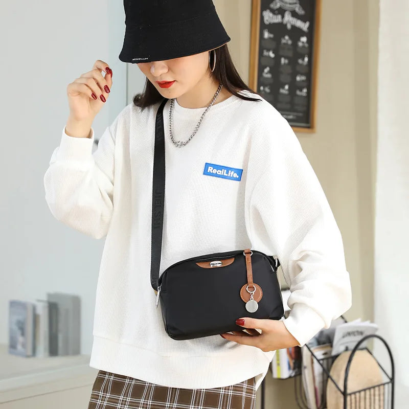 Waterproof Nylon Crossbody Bag