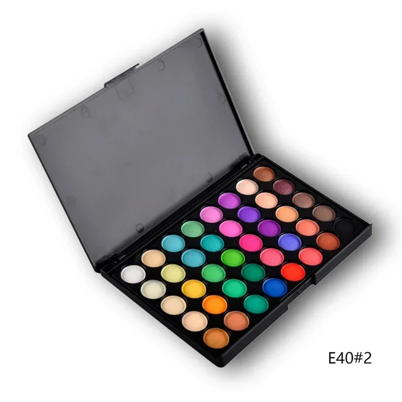 120-Color Eyeshadow Palette - Matte & Shimmer Pigment Collection