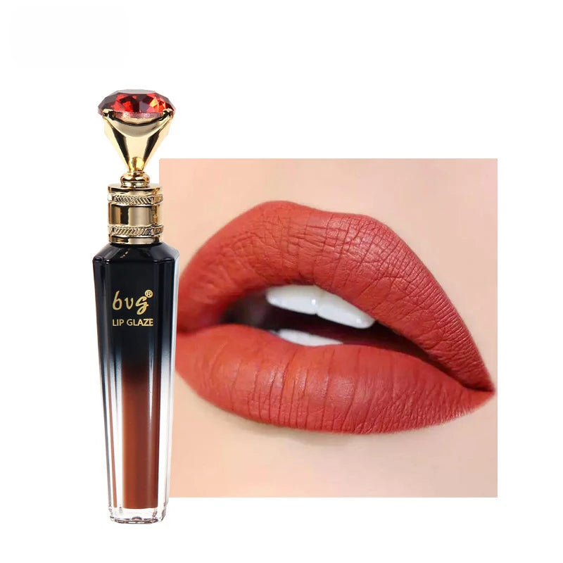 Velvet Matte Lip Gloss - Moisturizing Waterproof Color