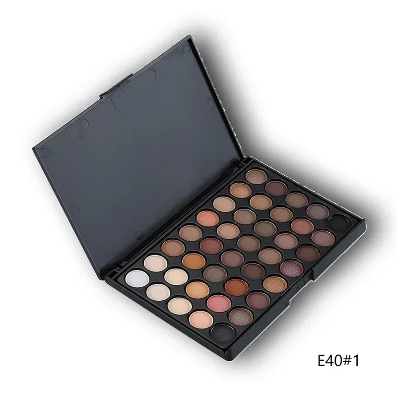 120-Color Eyeshadow Palette - Matte & Shimmer Pigment Collection