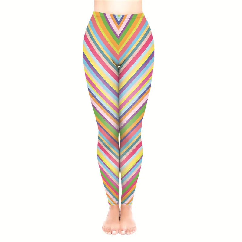 High-Waisted Stretch Yoga Leggings