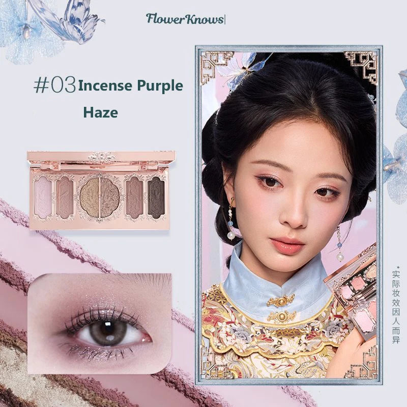 5-Color Eyeshadow Palette - Matte & Shimmer Pigment Collection