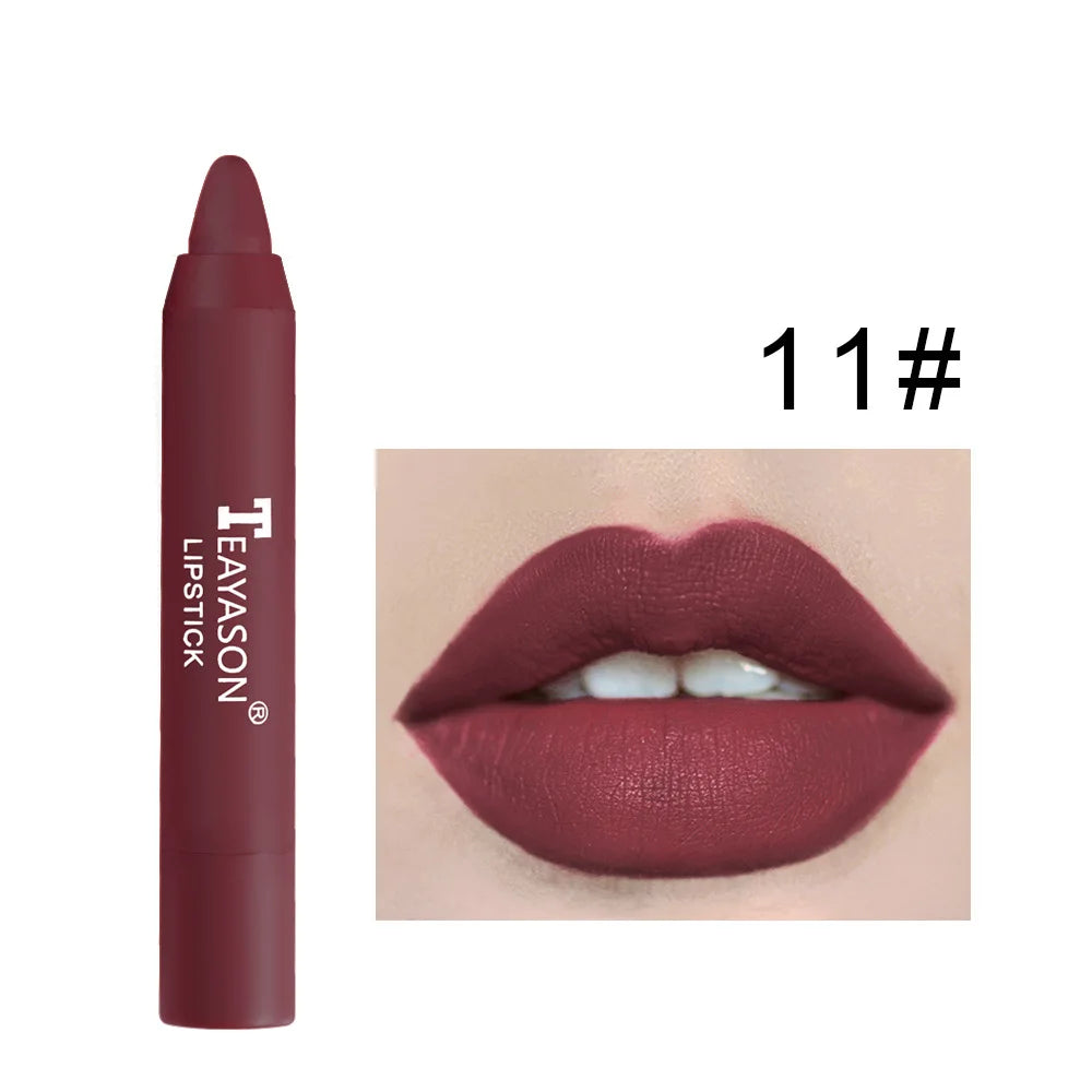 Velvet Matte Lipstick - Long-Lasting Waterproof Color