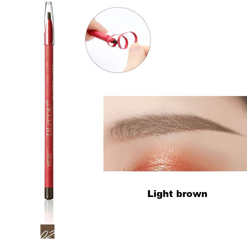 Waterproof Eyebrow Pencil - Long-Lasting Natural Brow Definition