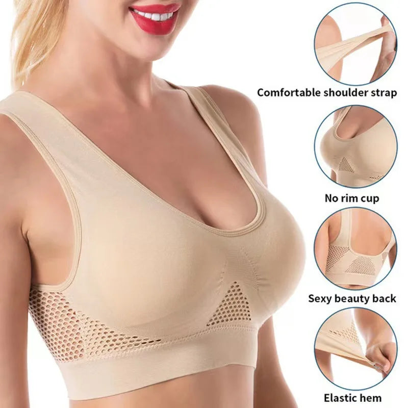 Supportive Breathable Sports Bra